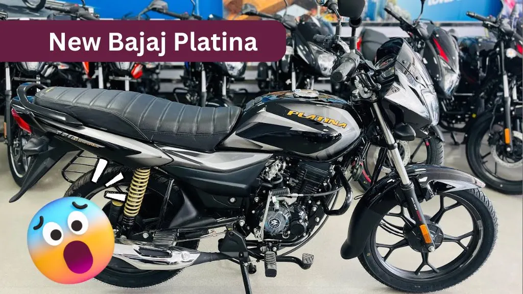 स्टाइलिश ग्राफ़िक्स और आकर्षक रंग के साथ गजब लुक में launch हुई New Bajaj Platina 110cc bike