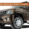 New-Gen Mahindra Bolero Facelift